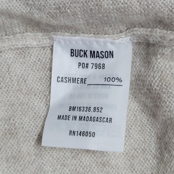 Buck Mason Cashmere Turtleneck Men's   Sweater Size Medium. - Picture 9 of 12